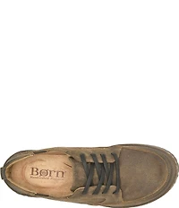 Born Banon Distressed Leather Lace Up Sneakers