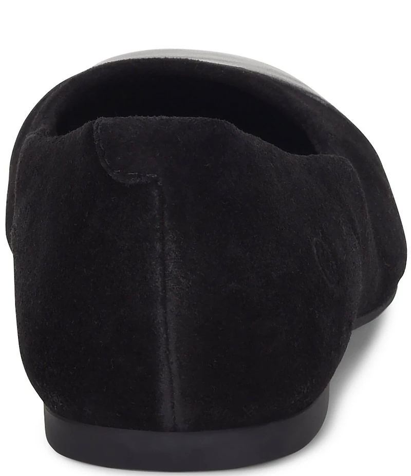 Born Batti Suede Cap Toe Ballet Flats