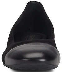 Born Batti Suede Cap Toe Ballet Flats