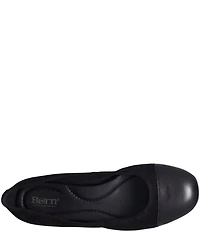 Born Batti Suede Cap Toe Ballet Flats