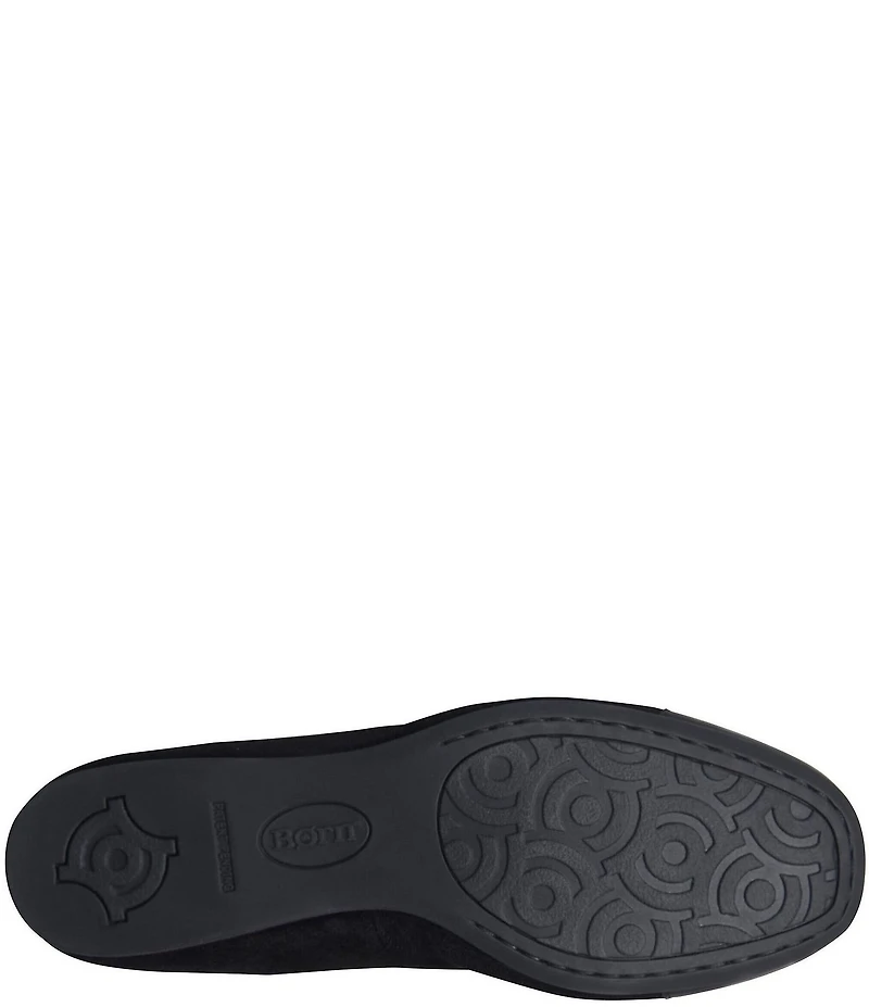 Born Batti Suede Cap Toe Ballet Flats