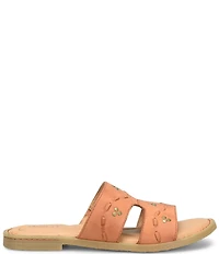 Born Benita Nubuck Studded Slide Sandals