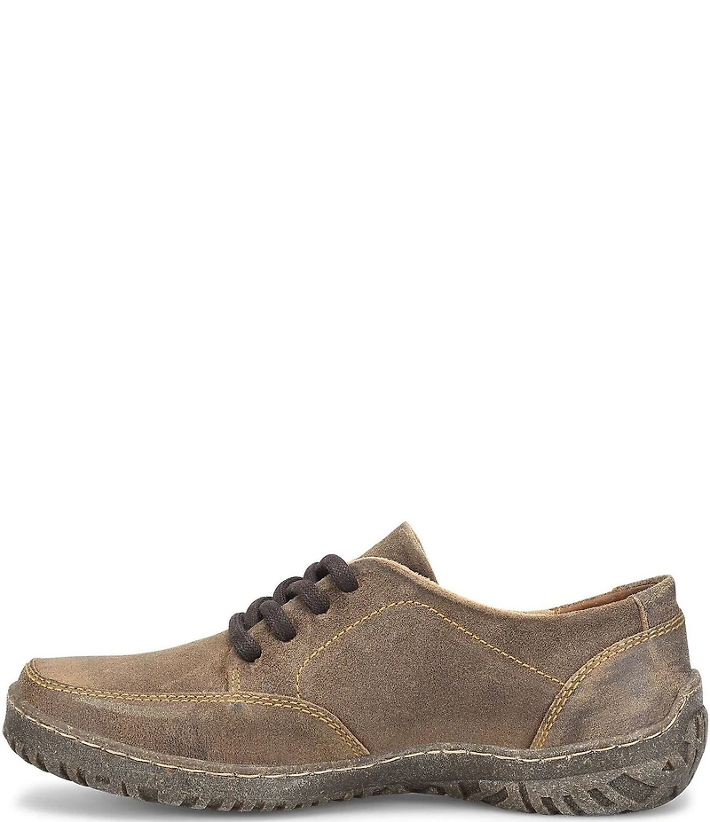 Born Bevi Distressed Suede Oxford Sneakers