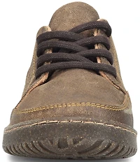 Born Bevi Distressed Suede Oxford Sneakers