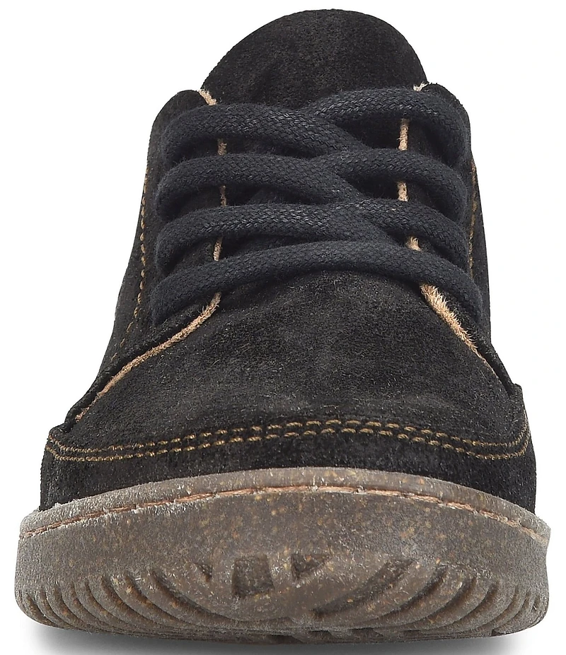 Born Bevi Distressed Suede Oxford Sneakers