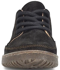 Born Bevi Distressed Suede Oxford Sneakers