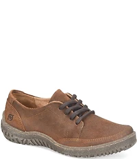 Born Bevi Distressed Suede Oxford Sneakers