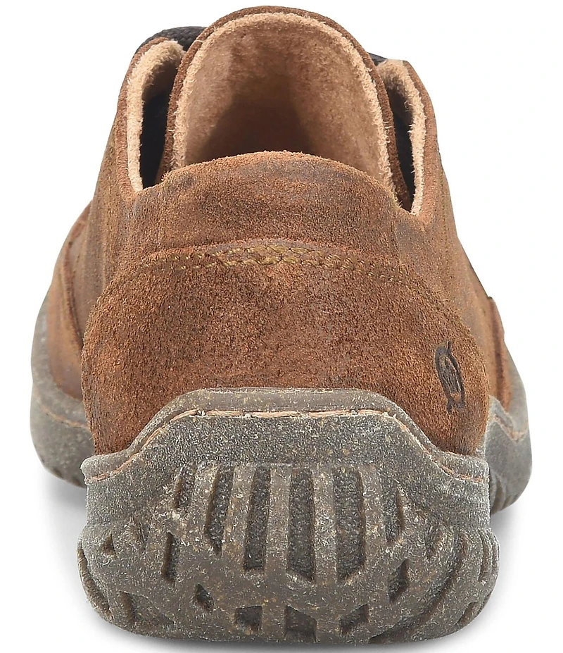 Born Bevi Distressed Suede Oxford Sneakers