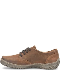 Born Bevi Distressed Suede Oxford Sneakers