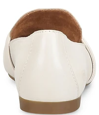 Born Bliss Leather Twist Strap Loafers