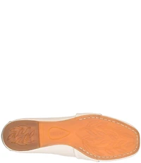 Born Bliss Leather Twist Strap Loafers