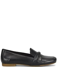 Born Bliss Leather Twist Strap Loafers