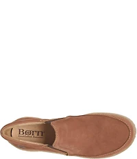 Born Breck Nubuck Slip On Sneakers