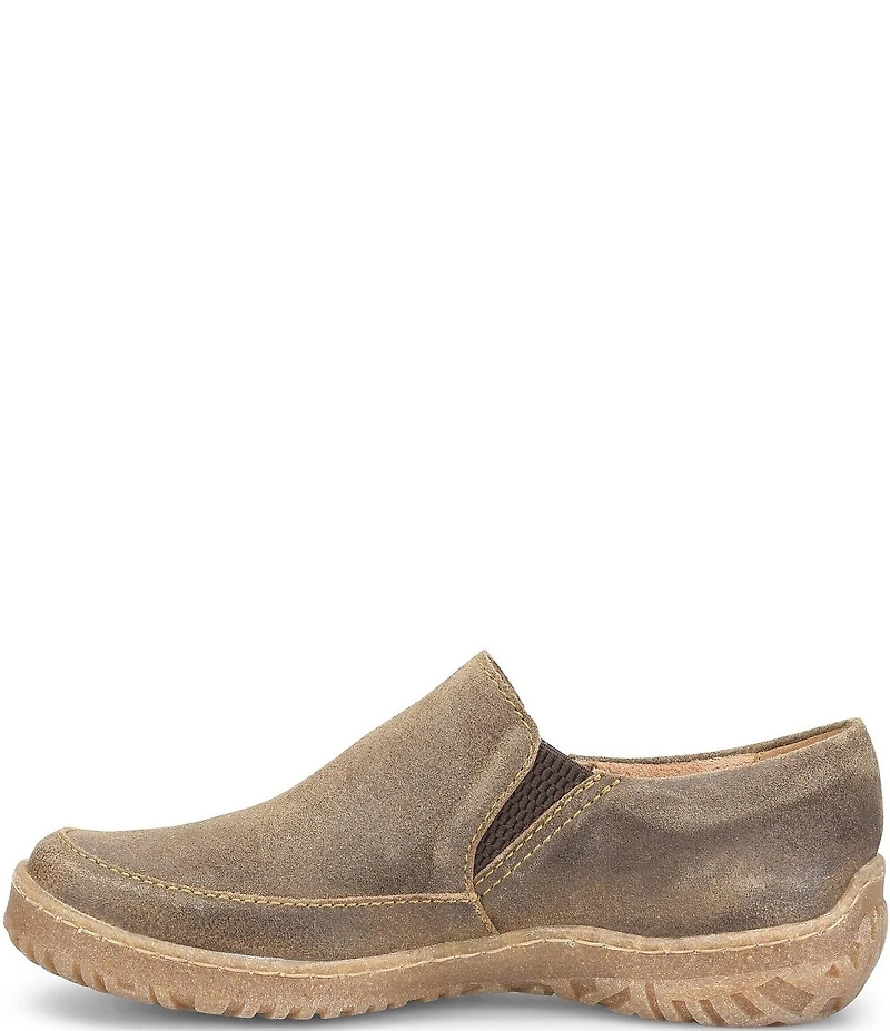 Born Breck Nubuck Slip On Sneakers