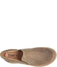 Born Breck Nubuck Slip On Sneakers