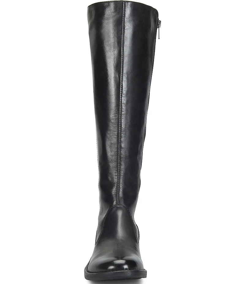 Born Campbell Leather Tall Riding Boots