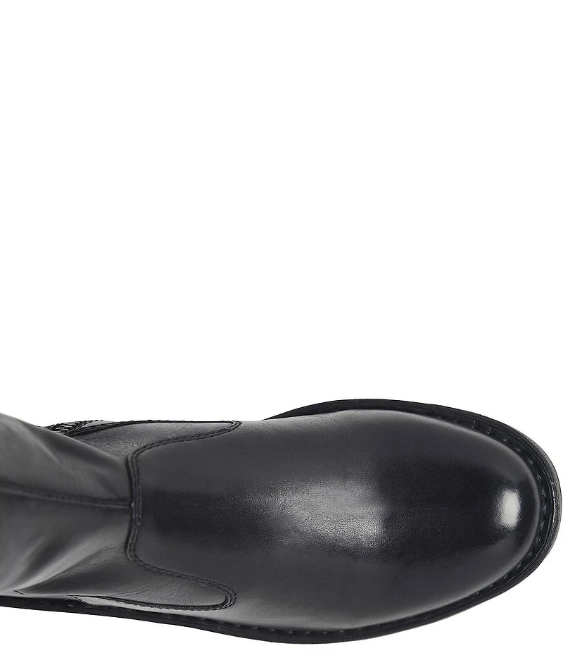 Born Campbell Leather Tall Riding Boots