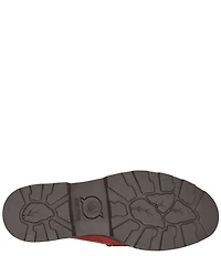 Born Carrera Suede Lug Sole Penny Loafers
