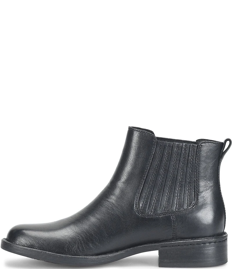 Born Cici Leather Chelsea Ankle Booties