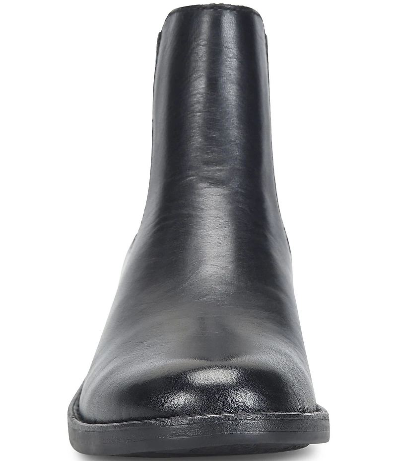 Born Cici Leather Chelsea Ankle Booties