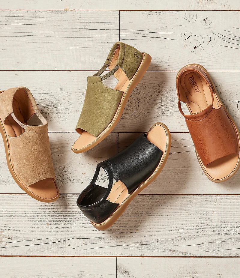 Born Cove Modern Leather Shootie Sandals