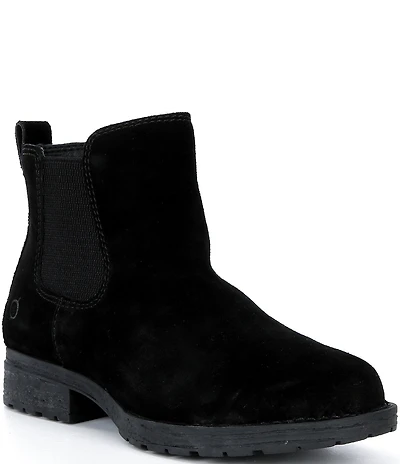 Born Cove Waterproof Suede Chelsea Booties