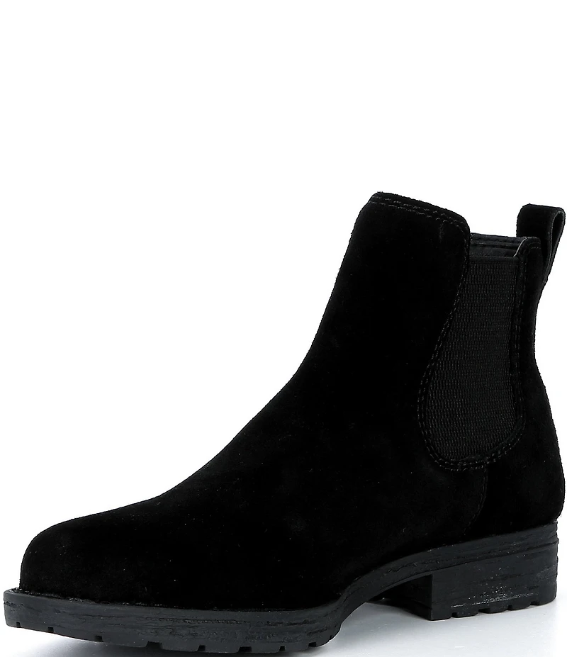 Born Cove Waterproof Suede Chelsea Booties