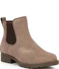Born Cove Waterproof Suede Chelsea Booties