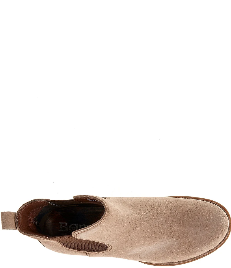 Born Cove Waterproof Suede Chelsea Booties