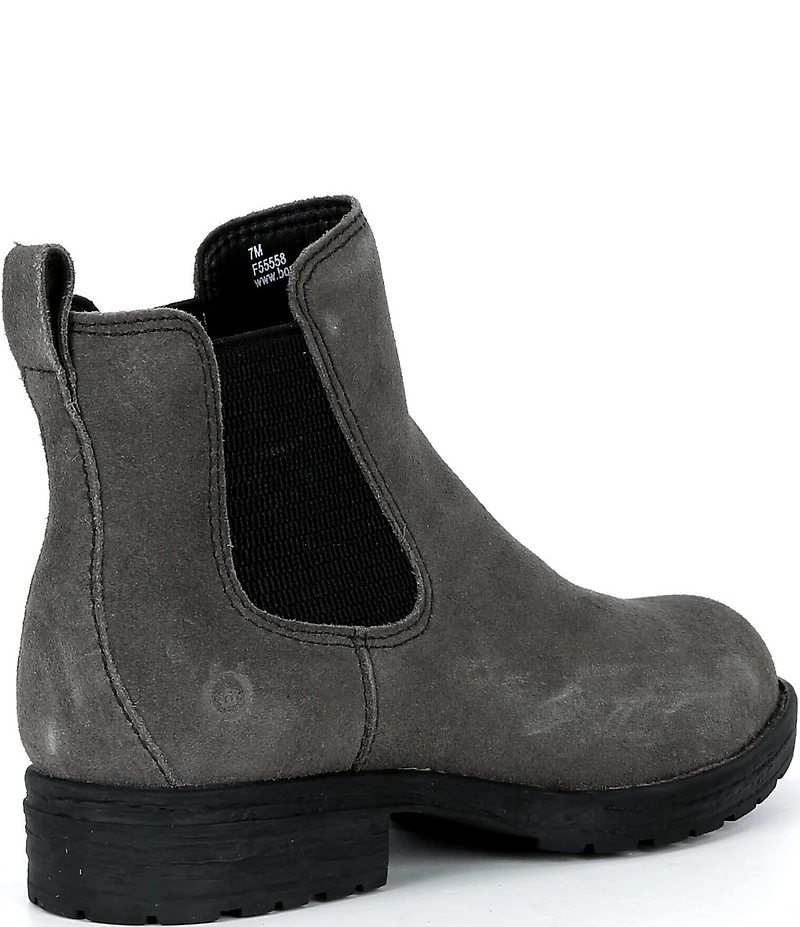 Born Cove Waterproof Suede Chelsea Booties