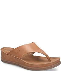 Born Edie Leather Thong Sandals