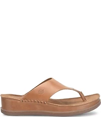 Born Edie Leather Thong Sandals