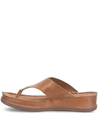 Born Edie Leather Thong Sandals