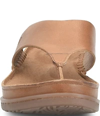 Born Edie Leather Thong Sandals