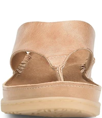 Born Edie Leather Thong Sandals
