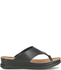Born Edie Leather Thong Sandals