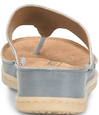 Born Edie Leather Thong Sandals