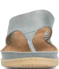 Born Edie Leather Thong Sandals