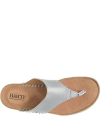 Born Edie Leather Thong Sandals