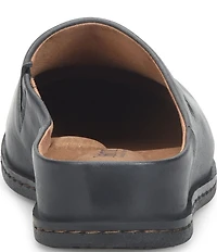 Born Elliot Leather Slip On Clogs