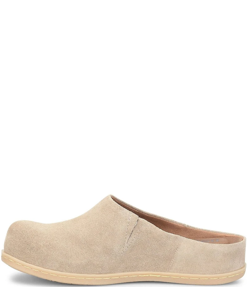 Born Elliot Suede Slip On Clogs