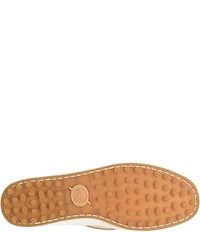 Born Faye Leather Deck Shoe Bow Detail Driving Mocs
