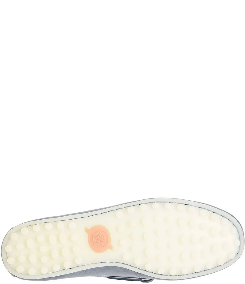 Born Faye Leather Deck Shoe Bow Detail Driving Mocs