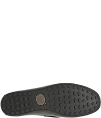 Born Faye Leather Deck Shoe Bow Detail Driving Mocs