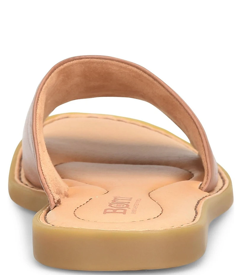 Born Izabel Leather Slide Sandals