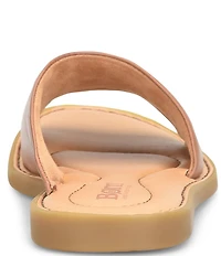 Born Izabel Leather Slide Sandals