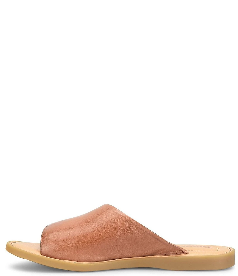 Born Izabel Leather Slide Sandals