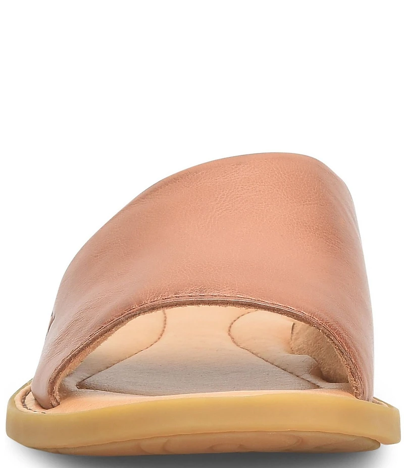 Born Izabel Leather Slide Sandals