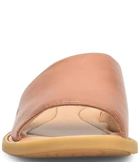 Born Izabel Leather Slide Sandals