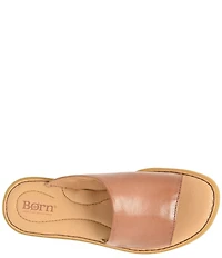 Born Izabel Leather Slide Sandals